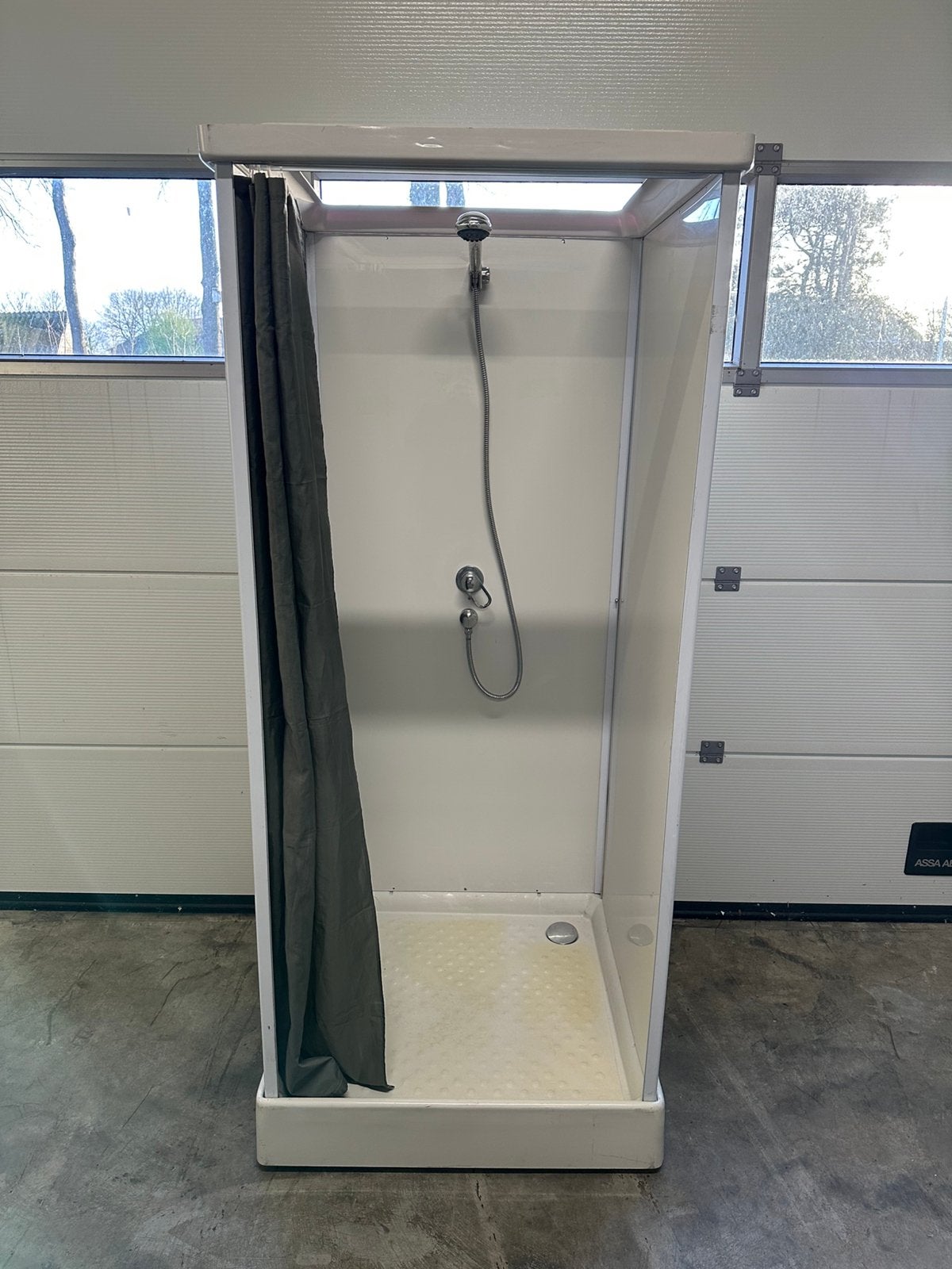 Nooddouche tijdelijke cabine, Ophalen of Verzenden, Zo goed als nieuw, Douche