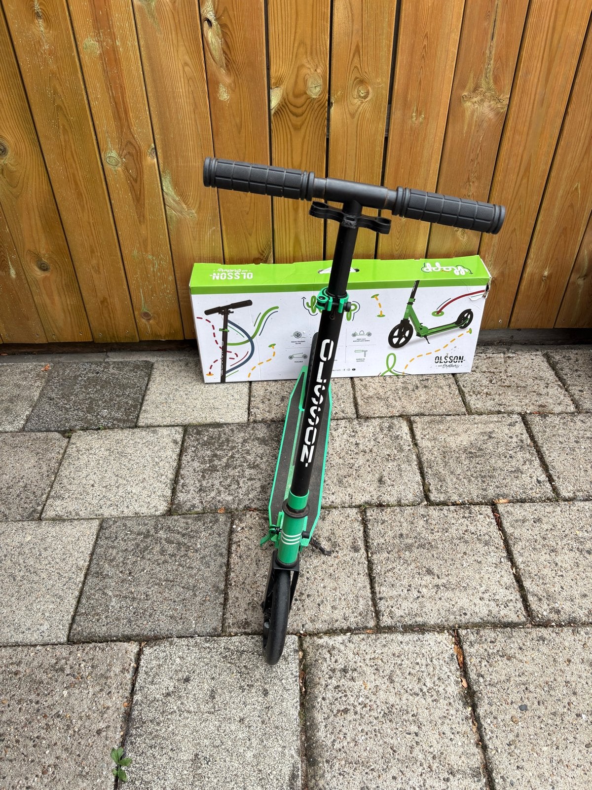 Ollson Hopp Step Groen, Fietsen en Brommers, Steps, Ophalen of Verzenden, Gebruikt, Gewone step