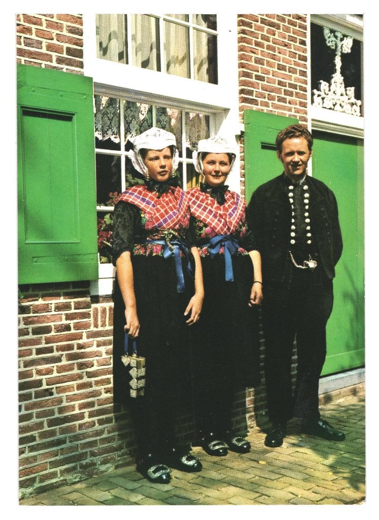 40953 Staphorst 482 Klederdracht nette kaart Onbeschreven, Ophalen of Verzenden, 1980 tot heden, Ongelopen, Overijssel