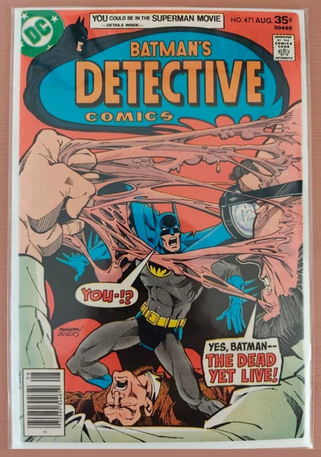 Detective Comics #471 (1977)🔑, Boeken, Eén comic, Amerika, Ophalen of Verzenden, Zo goed als nieuw