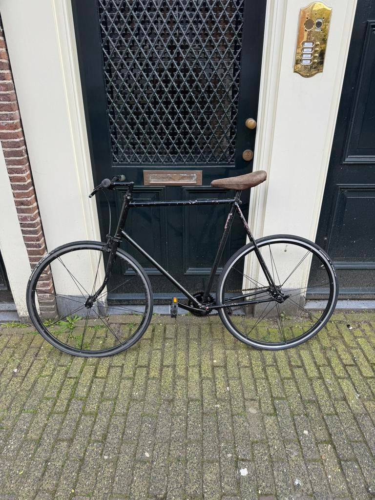Single Speed / Fixie Bike – Black – Lightweight City Bike, Ophalen, Overige merken