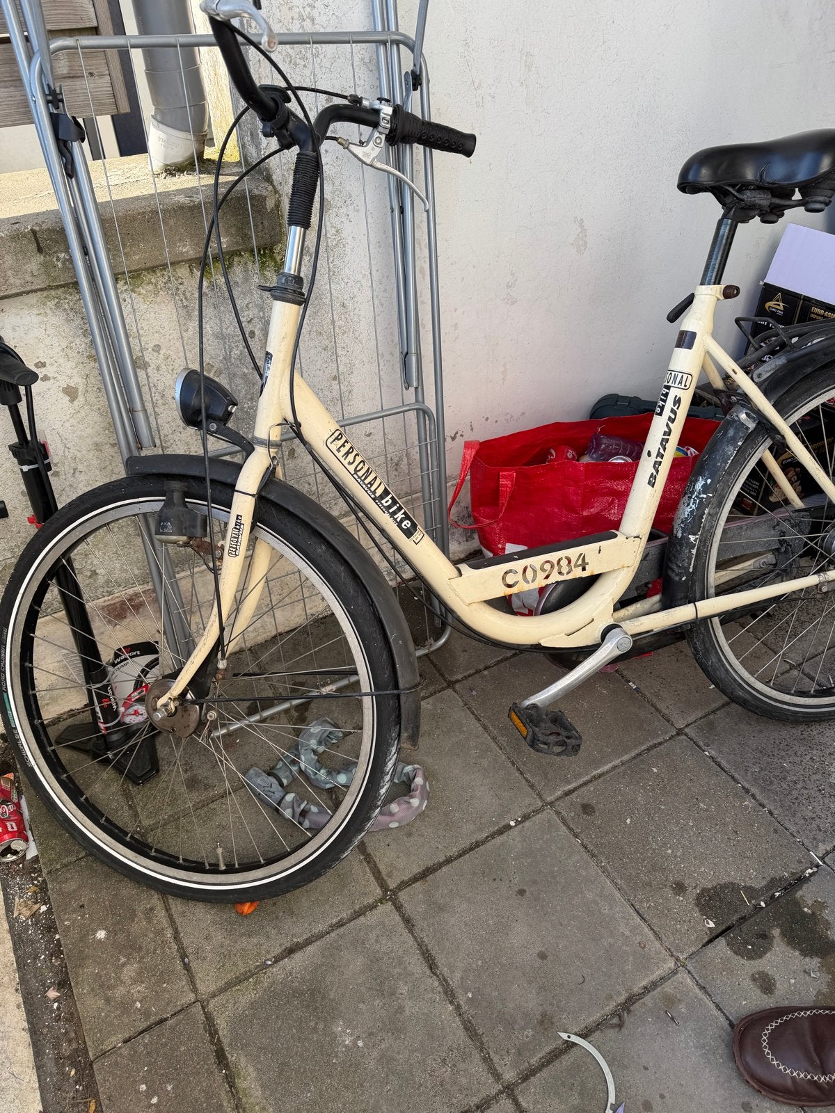 Batavus Personal Bike Damesfiets - Crème, Fietsen en Brommers, Ophalen, Terugtraprem, Batavus, 50 tot 53 cm
