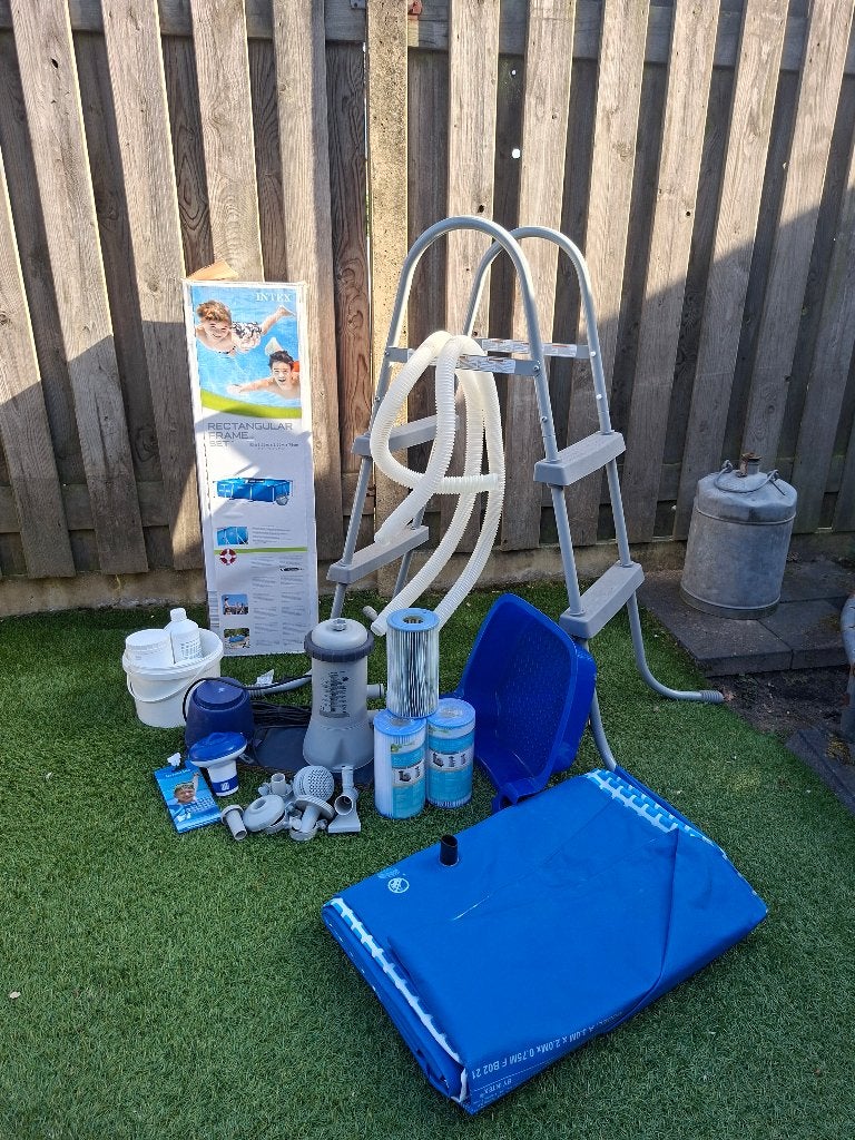 Intex zembad, Ophalen, Gebruikt, Minder dan 80 cm, Minder dan 200 cm