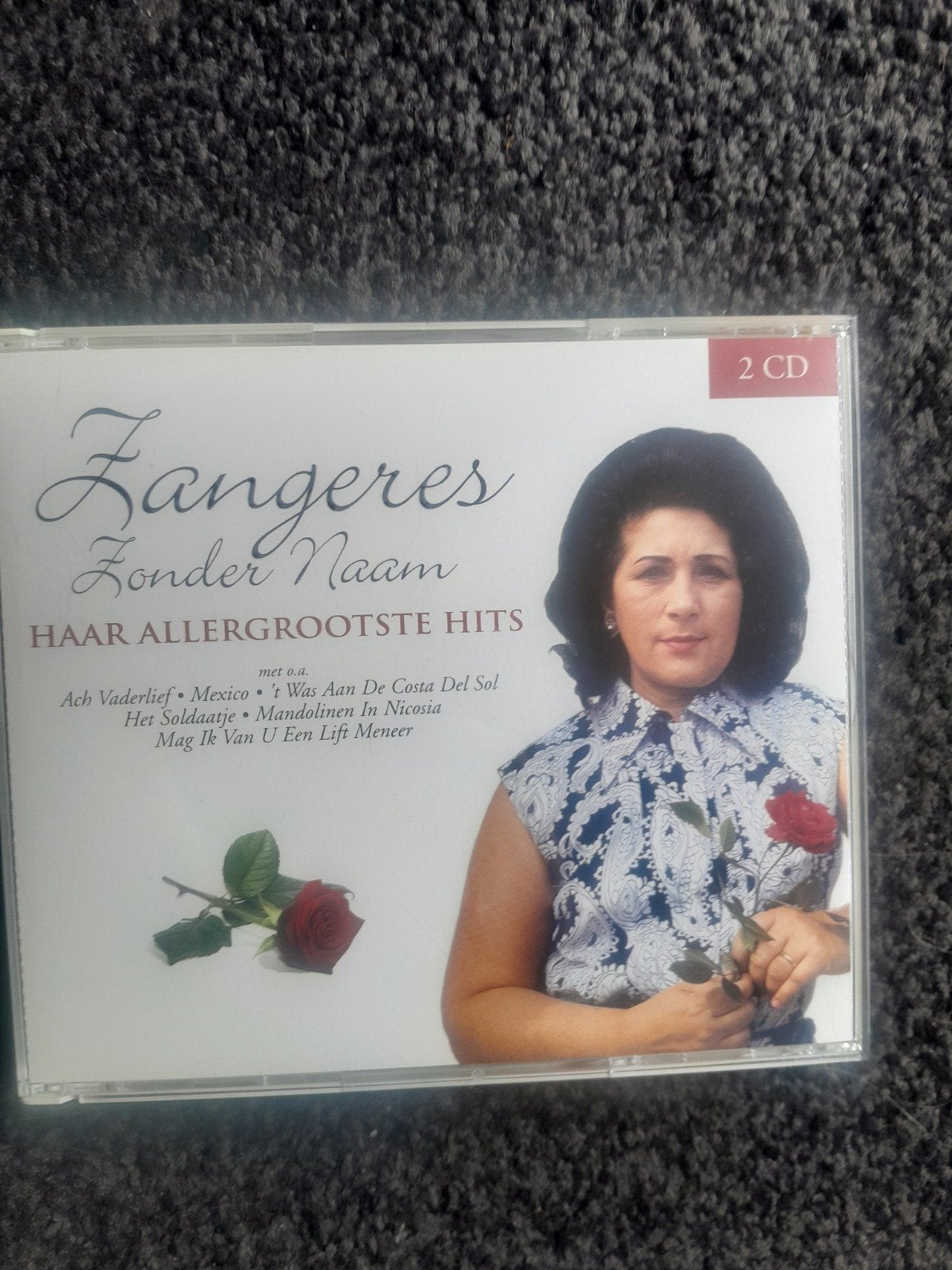 Zangeres zonder Naam Haar allergrootste hits 2 cd, Ophalen of Verzenden, Zo goed als nieuw, Levenslied of Smartlap