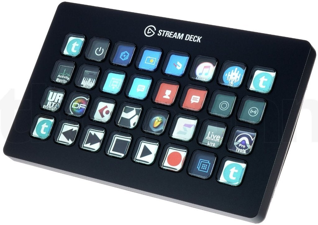 Elgato streamdeck XL, Ophalen, Verlichte toetsen, Elgato Stream Deck, Bedraad