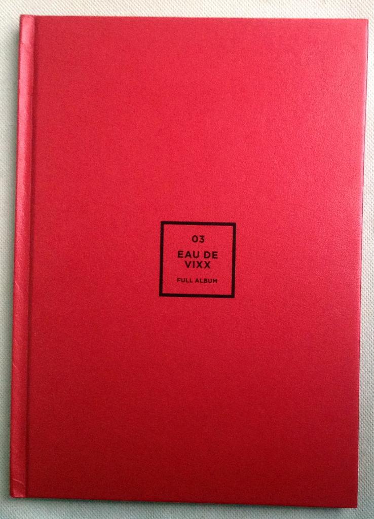 VIXX 3 Eau De VIXX Red Edition Photobook K-pop deluxe cd, Verzenden, Zo goed als nieuw