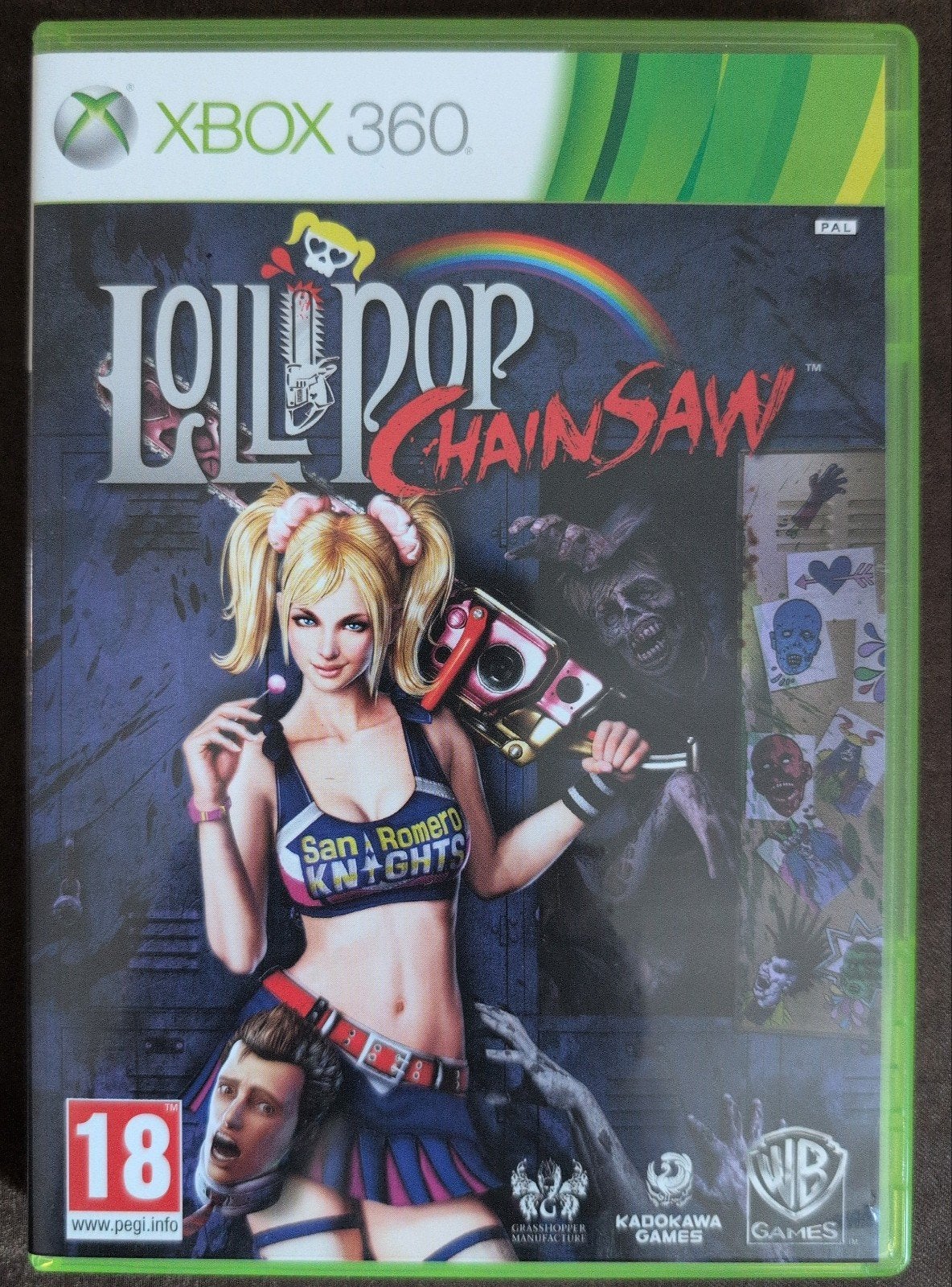 Lollipop Chainsaw Xbox 360, Avontuur en Actie, Vanaf 18 jaar, 1 speler, Ophalen of Verzenden
