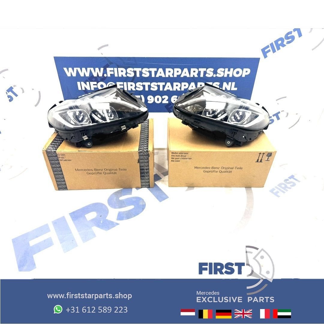 W205 ILS koplamp links rechts Mercedes C Klasse koplampen MB, Gebruikt, -, Ophalen of Verzenden, -