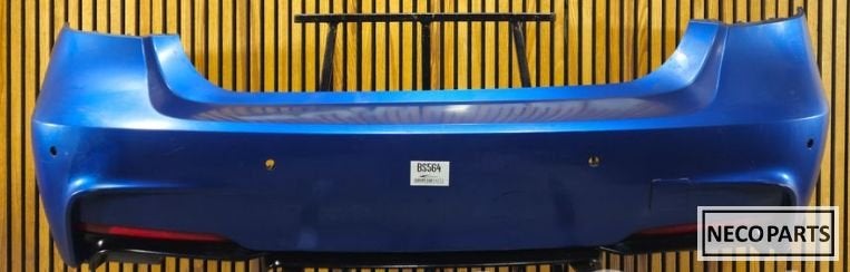 BMW F30 F31 M PAKKET ACHTERBUMPER BUMPER COMPLEET ORIGINEEL!, Gebruikt, -, -, Ophalen of Verzenden