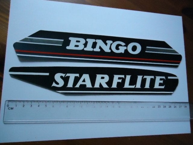 sticker Jaren 70 Batavus brommer moped bromfiets starflite, Verzenden, Zo goed als nieuw