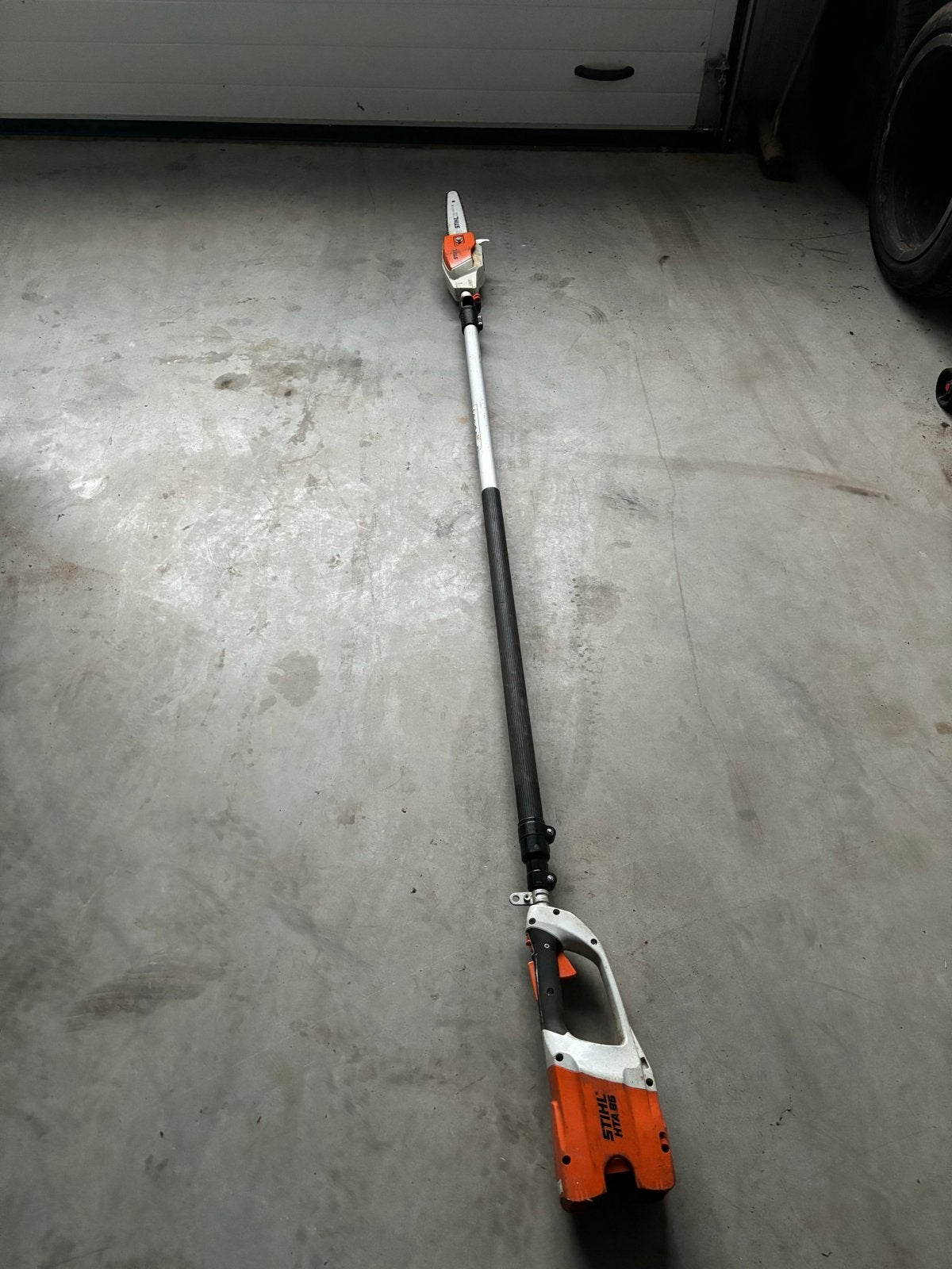 Stihl Stokzaag - Ideaal voor snoeiwerk op hoogte, Ophalen, Gebruikt, 40 t/m 49 mm, Telescopisch