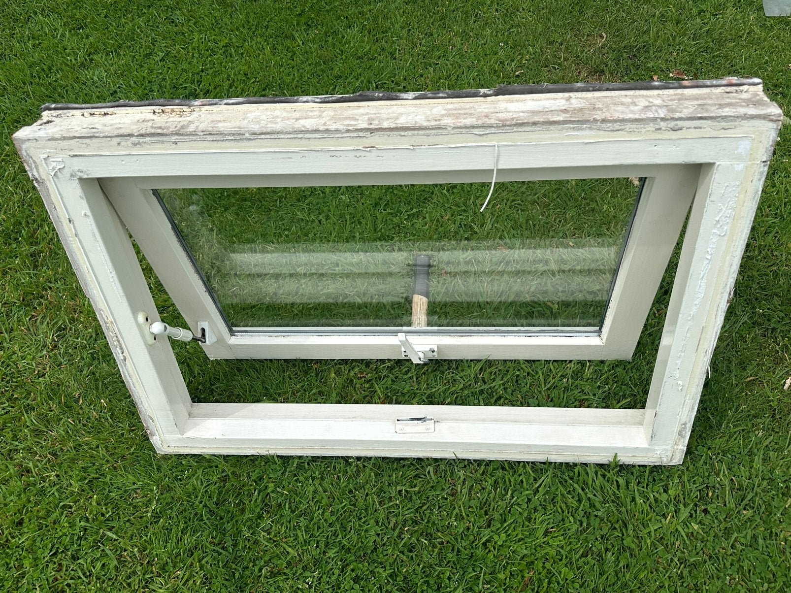 Hardhouten kozijn 100x68, Raamkozijn, Inclusief glas, Hout, Ophalen