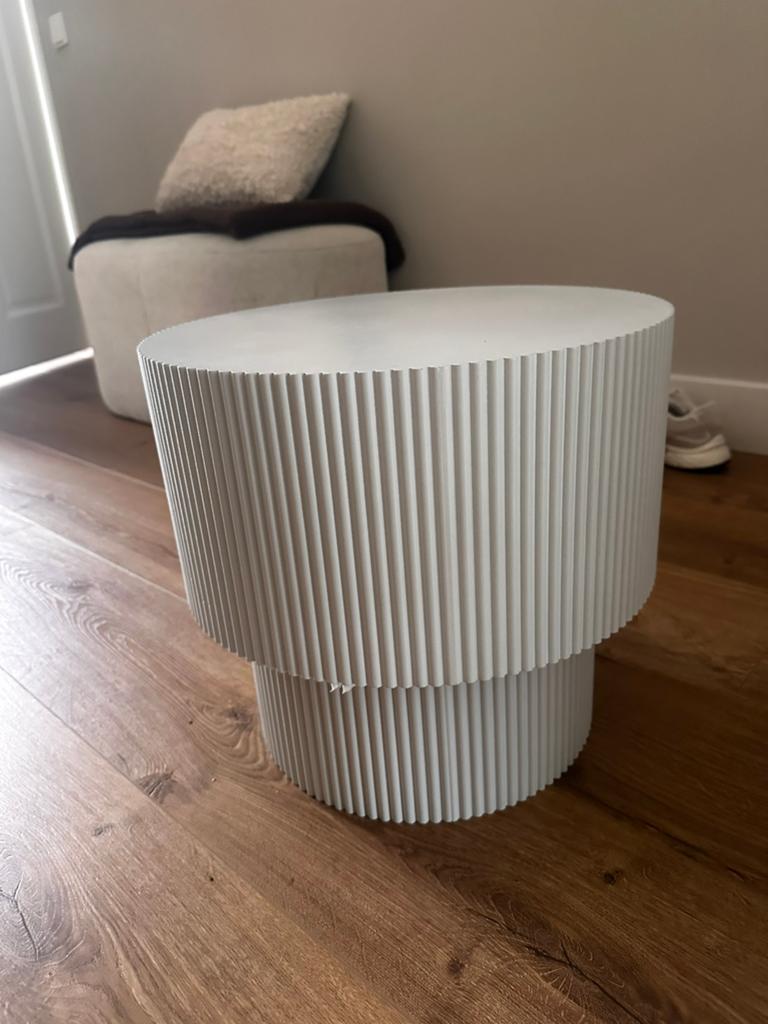 Rond bijzettafeltje kwantum, Minder dan 55 cm, Rond, Zo goed als nieuw, Ophalen