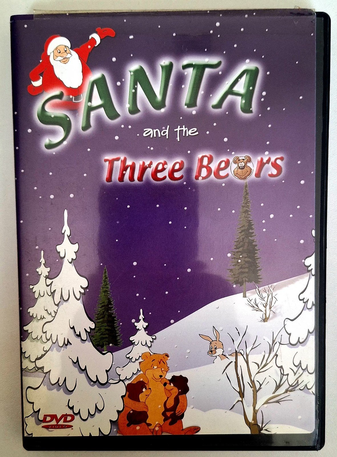 DVD  CHRISTMAS - Santa & The 3 Bears (niet NL ondertiteld), Alle leeftijden, Ophalen of Verzenden, Gebruikt