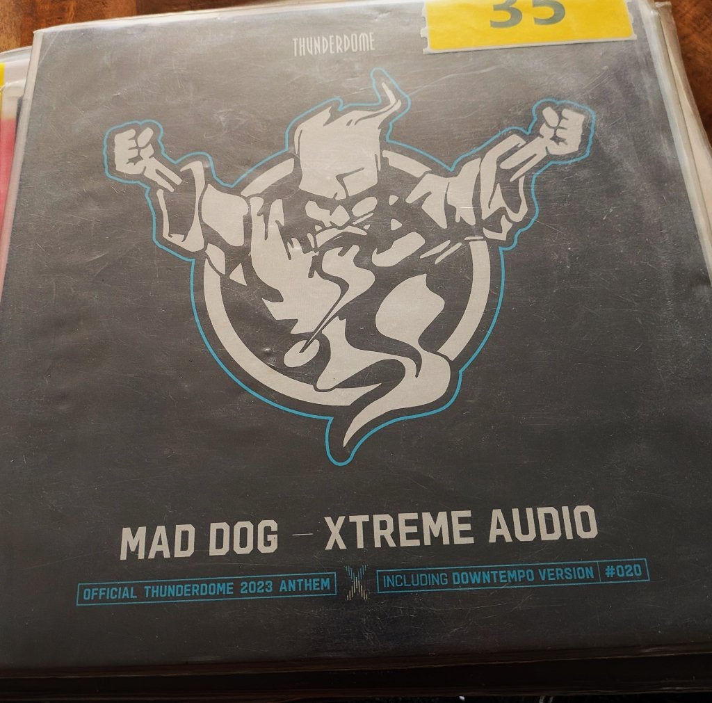 Thunderdome Mad Dog Extreme Audio, Hardcore, Inclusief binnenhoes, Ophalen of Verzenden, EP