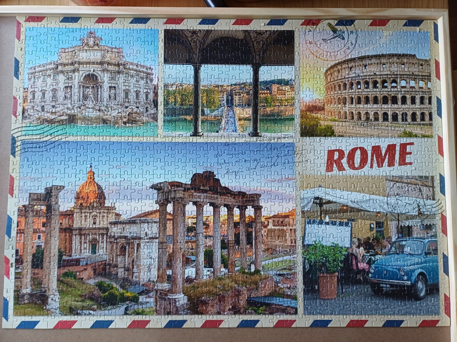 Jumbo puzzel "Rome" 1000 stuks zgan, Ophalen, 500 t/m 1500 stukjes, Zo goed als nieuw, Legpuzzel
