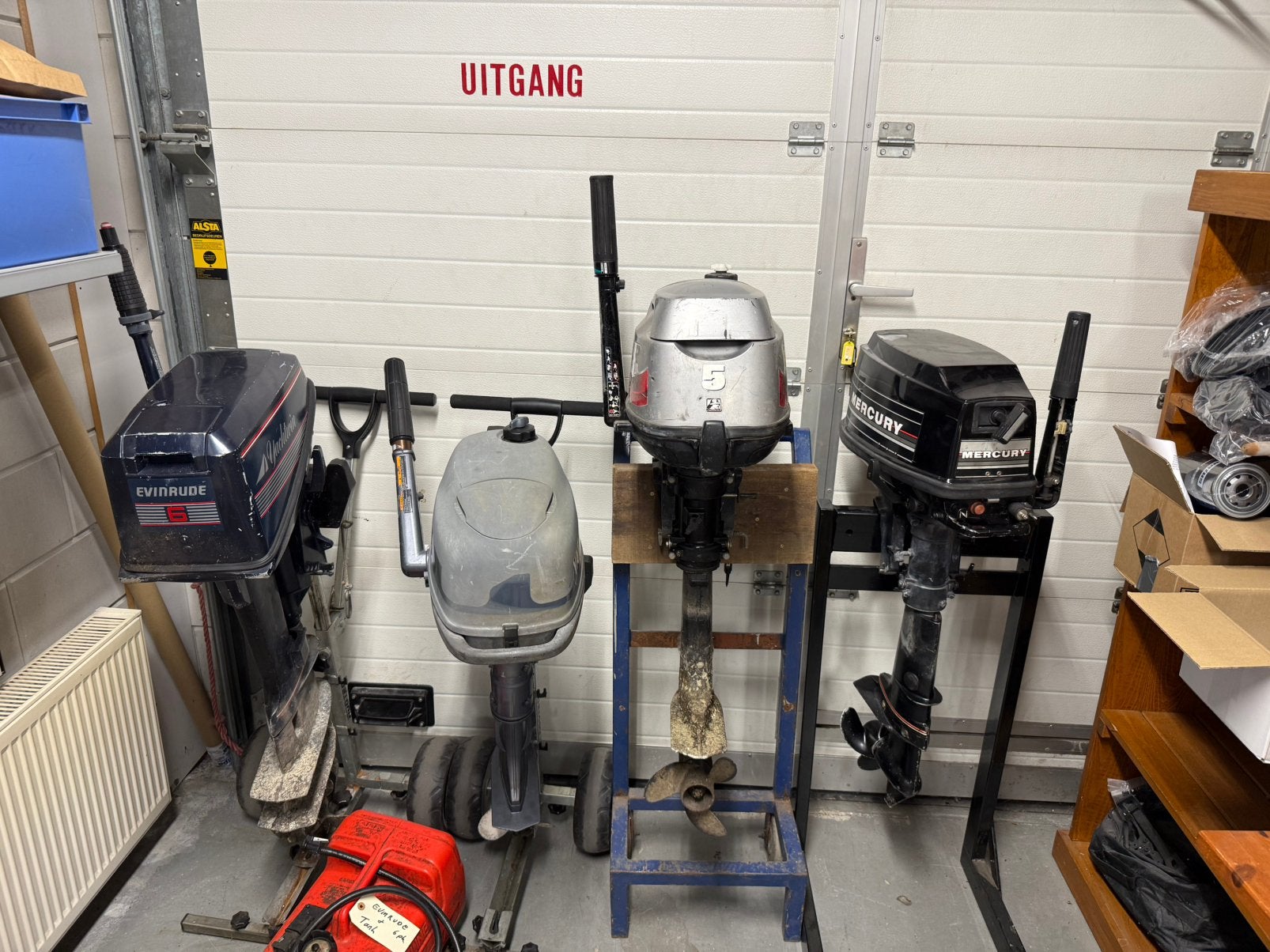 buitenboordmotoren: alles €600 Yamaha, Mariner, Evin, Mercu, Ophalen, Gebruikt, Minder dan 5 pk, Viertaktmotor