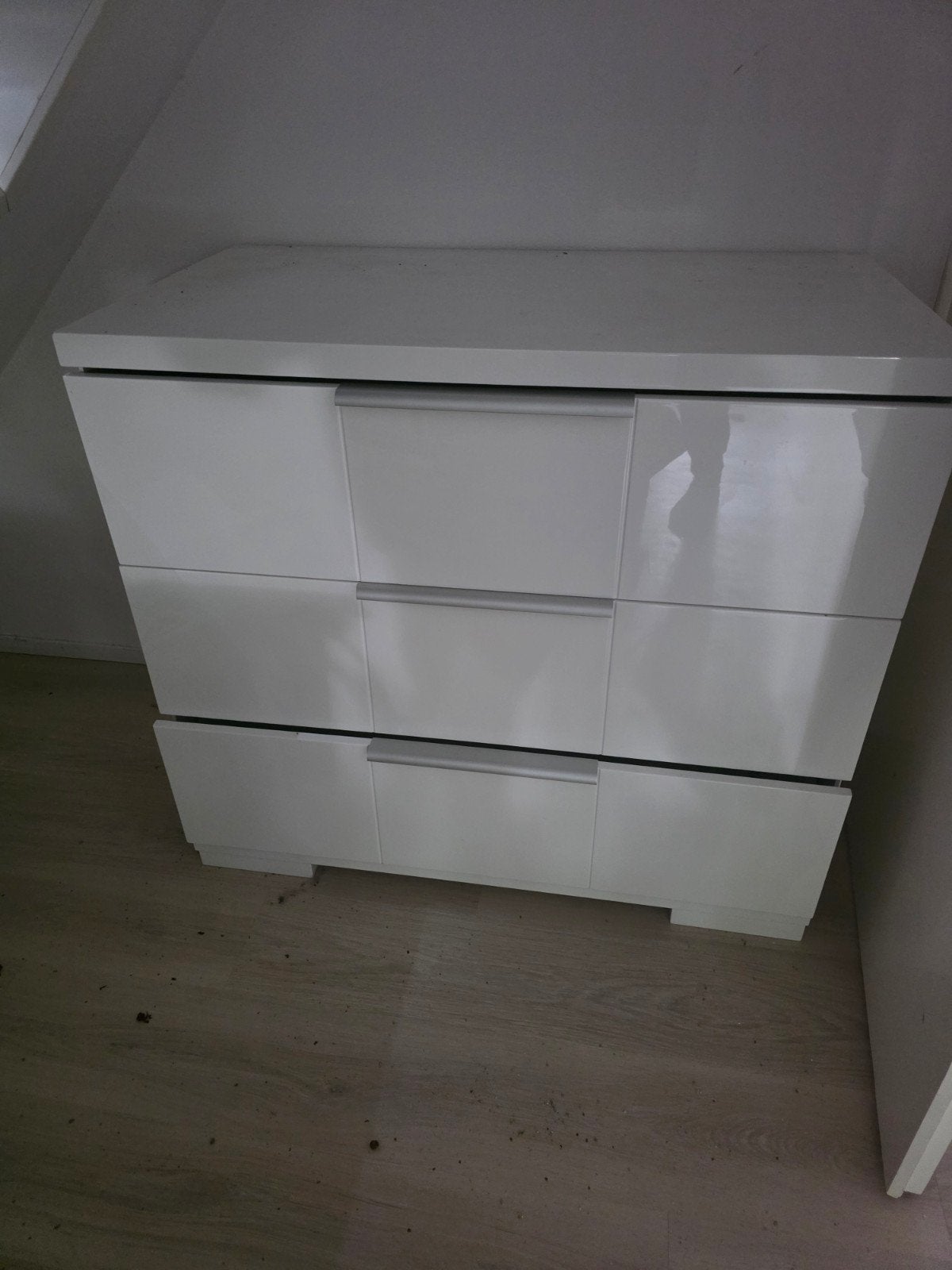 Interbaby Commode / ledikantWit - Zo goed als nieuw, 50 tot 70 cm, Ophalen of Verzenden, Zo goed als nieuw, 75 tot 100 cm