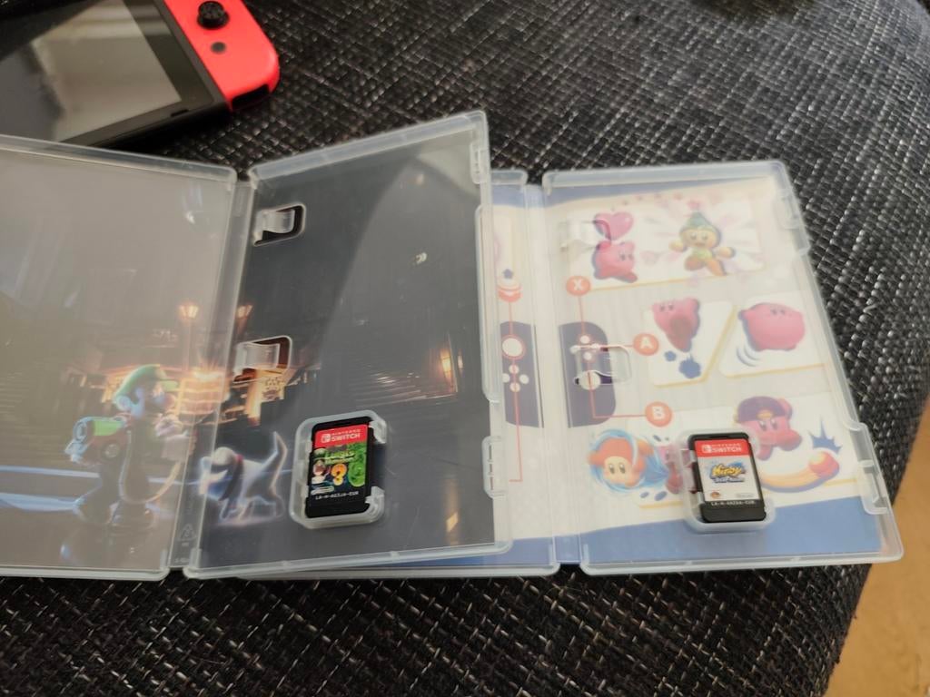 Nintendo Switch Games: Luigi's Mansion 3 & Kirby Star Allies, Spelcomputers en Games, Games | Nintendo Switch, Avontuur en Actie