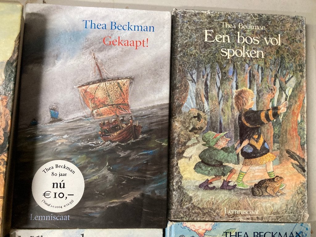 6 boeken van Thea Beckman o.a. Kruistocht in spijkerbroek, Boeken, Ophalen of Verzenden, Gelezen, Thea Beckman, Fictie