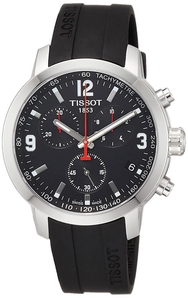 Tissot PRC200 Chronograaf Herenhorloge - Nieuwstaat, Overige merken, Staal, Polshorloge, Nieuw