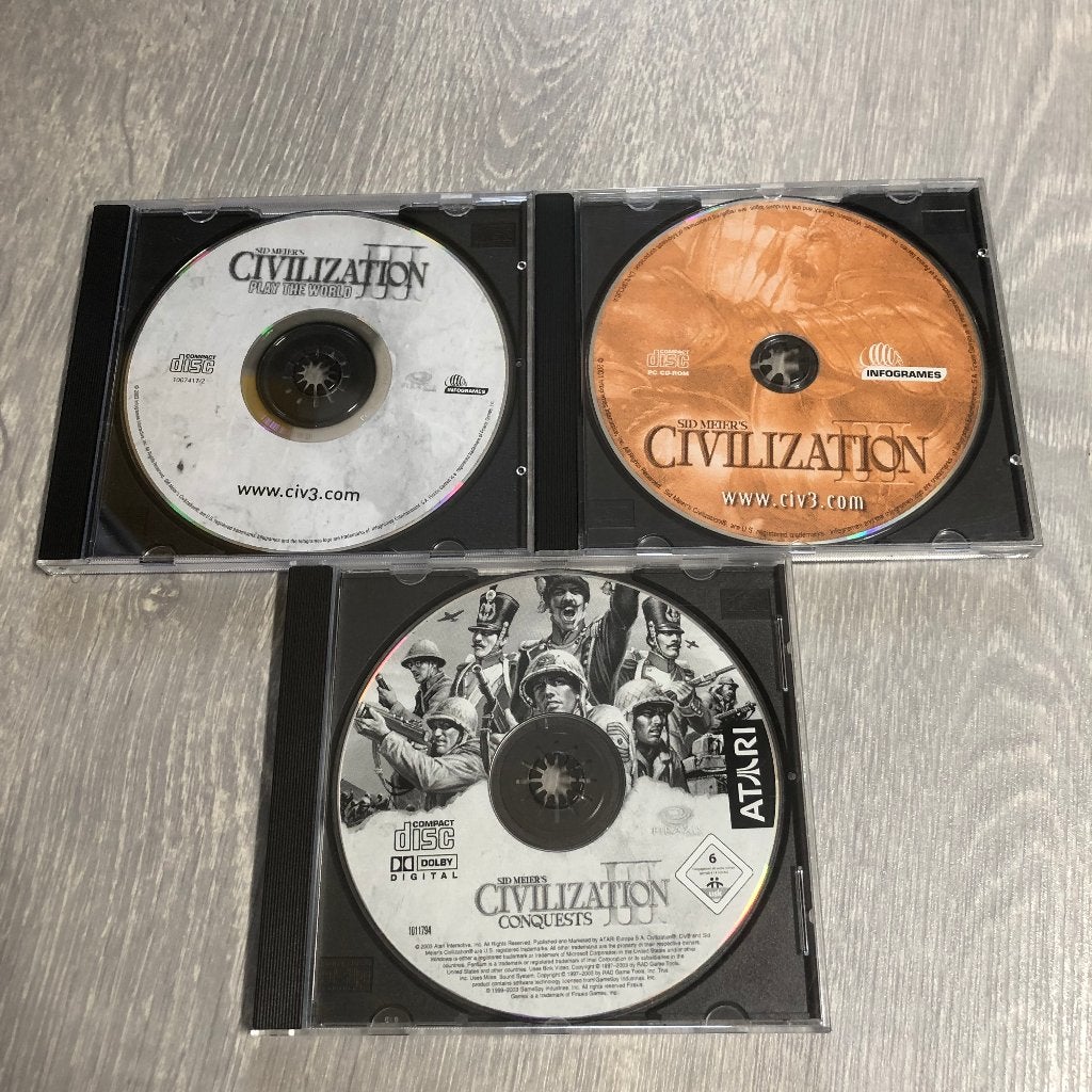 PC CD-ROM Games – Civilization, Gebruikt, 1 speler, Ophalen of Verzenden, Vanaf 3 jaar