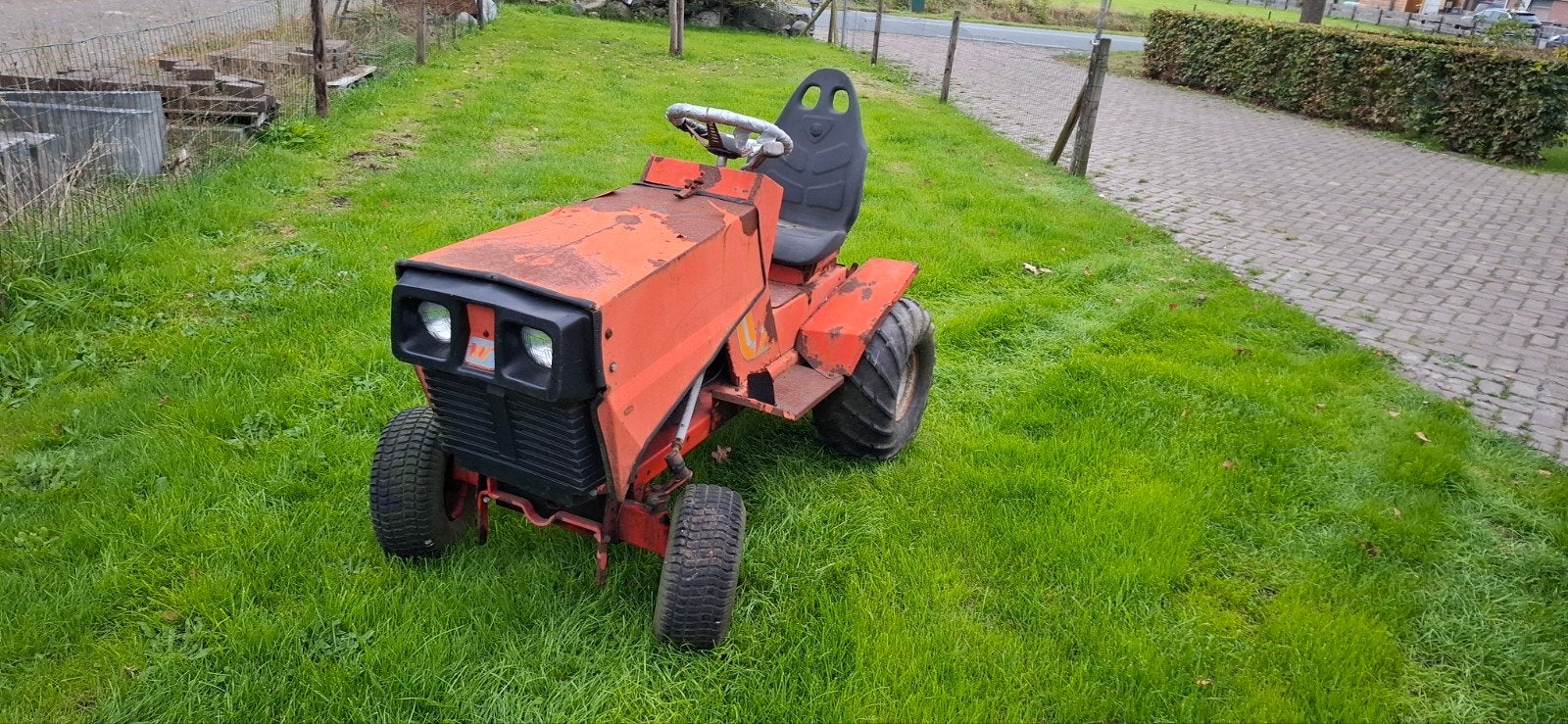 tuinttrekker zitmaaier