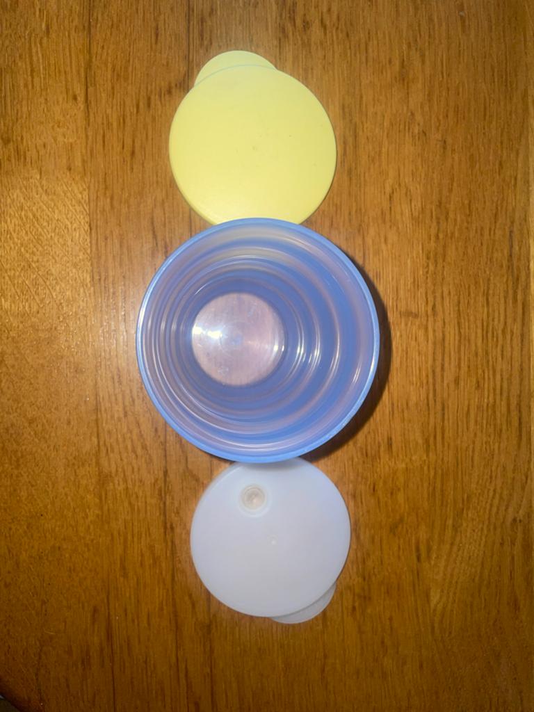Nieuwe Tupperware rietjesbeker 330ml, Ophalen of Verzenden, Nieuw, Blauw, Beker of Kan
