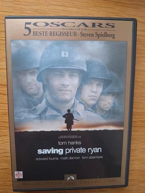 Dvd saving privat Ryan, 2 discs h3, Vanaf 16 jaar, Boxset, Ophalen of Verzenden, Zo goed als nieuw