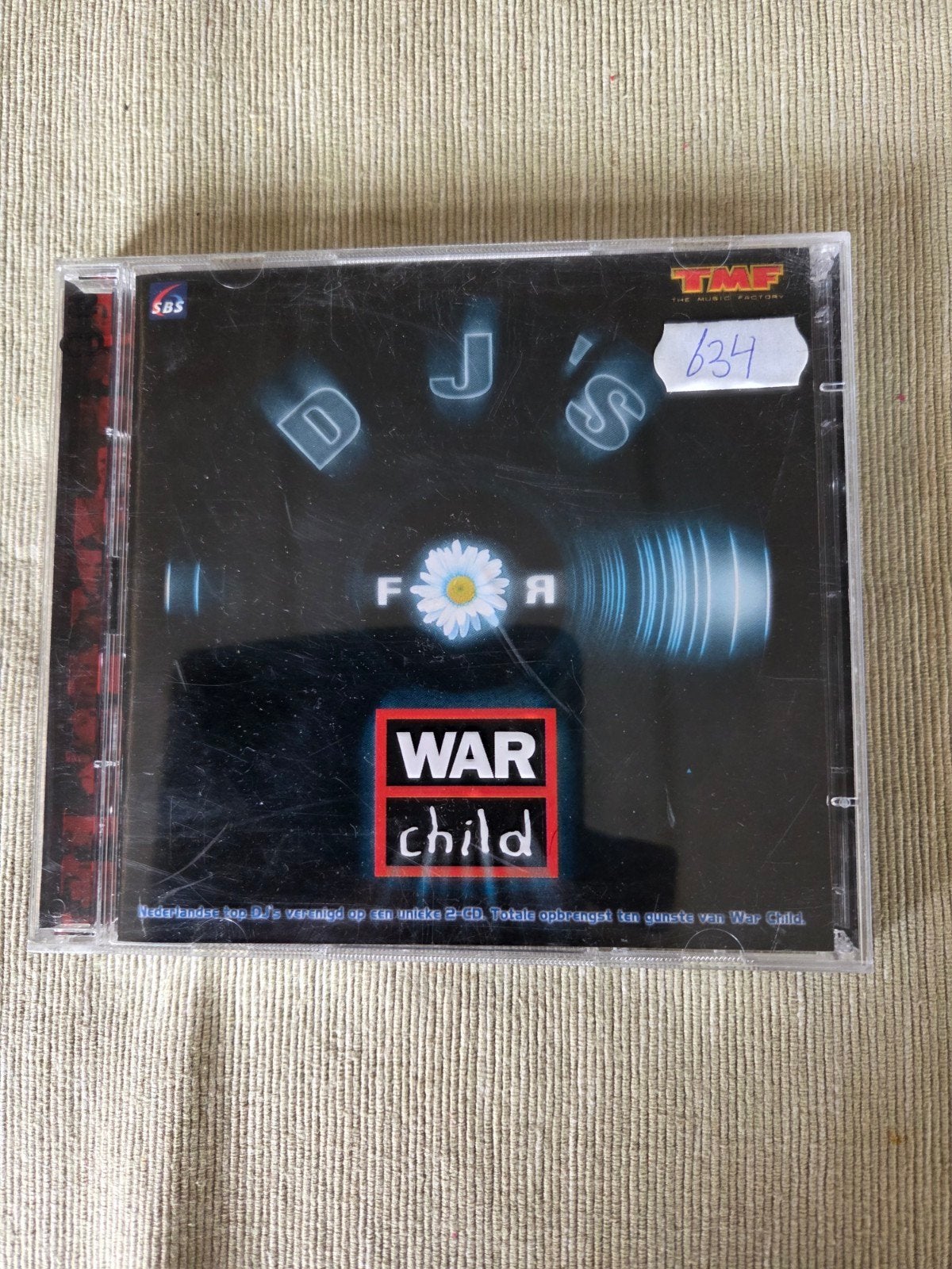 DJ's For War Child - Unieke 2-CD met Nederlandse top DJ's, Ophalen of Verzenden, Gebruikt, Dance, Album