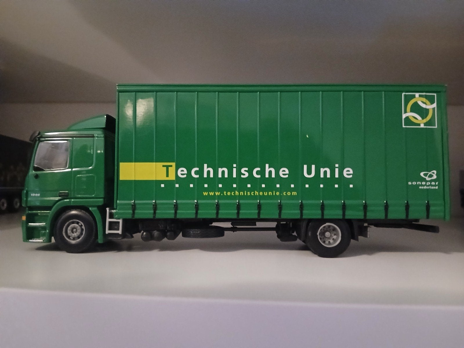 Mercedes Actros Technische Unie, Hobby en Vrije tijd, Ophalen of Verzenden, Bus of Vrachtwagen, Lion Toys