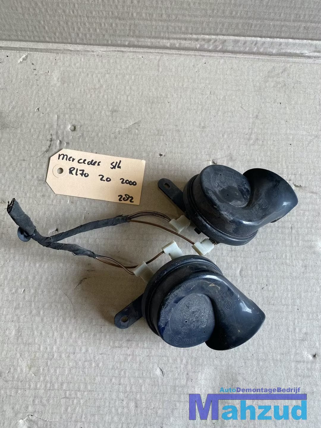 MERCEDES SLK R170 Claxon toeter 0045425420, Auto-onderdelen, Gebruikt, Mercedes-Benz AG, Mercedes-Benz, Ophalen of Verzenden