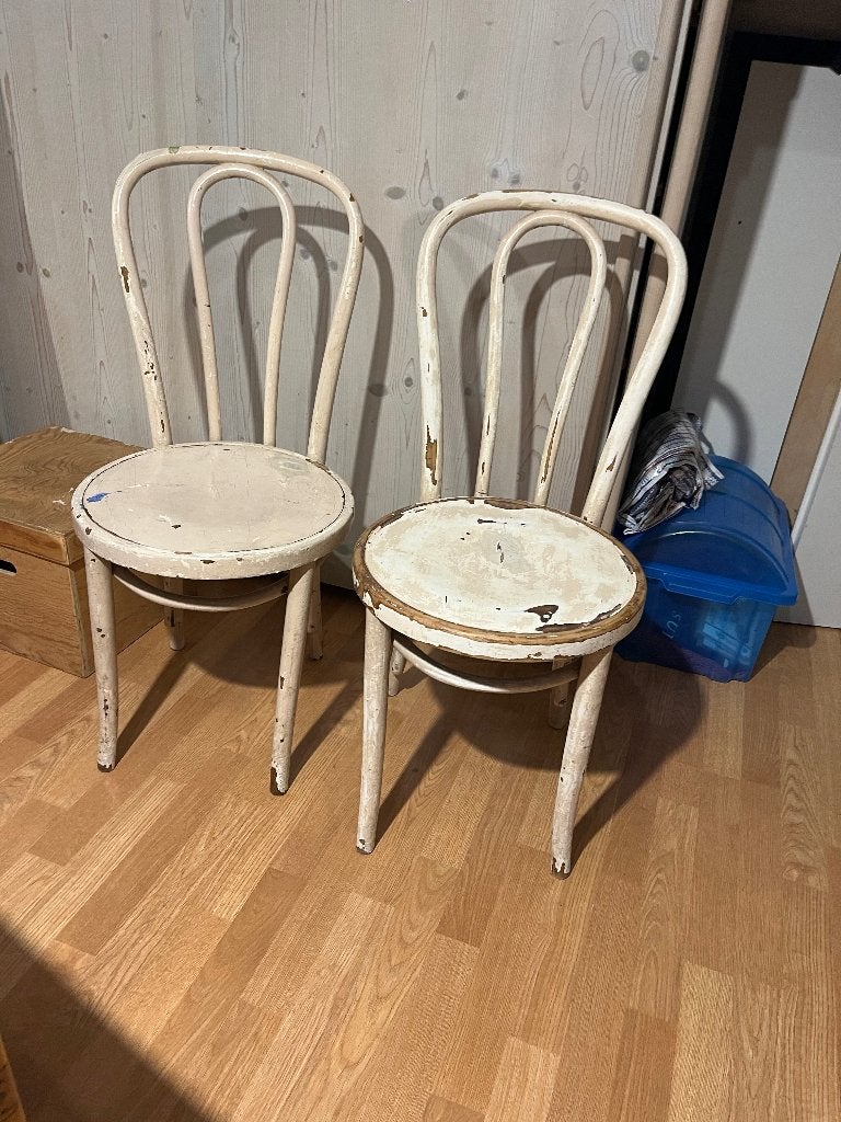 4 Thonet stoelen, Ophalen, Thonet stoelen behoren tot de meest iconische designmeubels ., Gebruikt, Overige kleuren