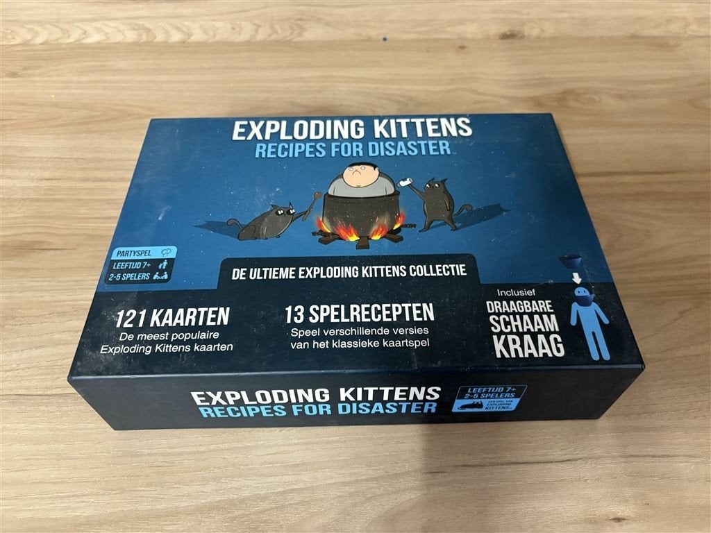 exploding kittens recipes for disaster - s4182, Verzenden, Zo goed als nieuw