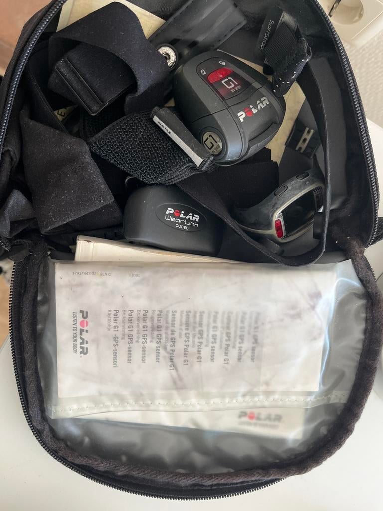 Polar RS300X met hartslagmeter en GPS (bandje kapot), Sport en Fitness, Hartslagmeters, Ophalen of Verzenden, Gebruikt, Polar