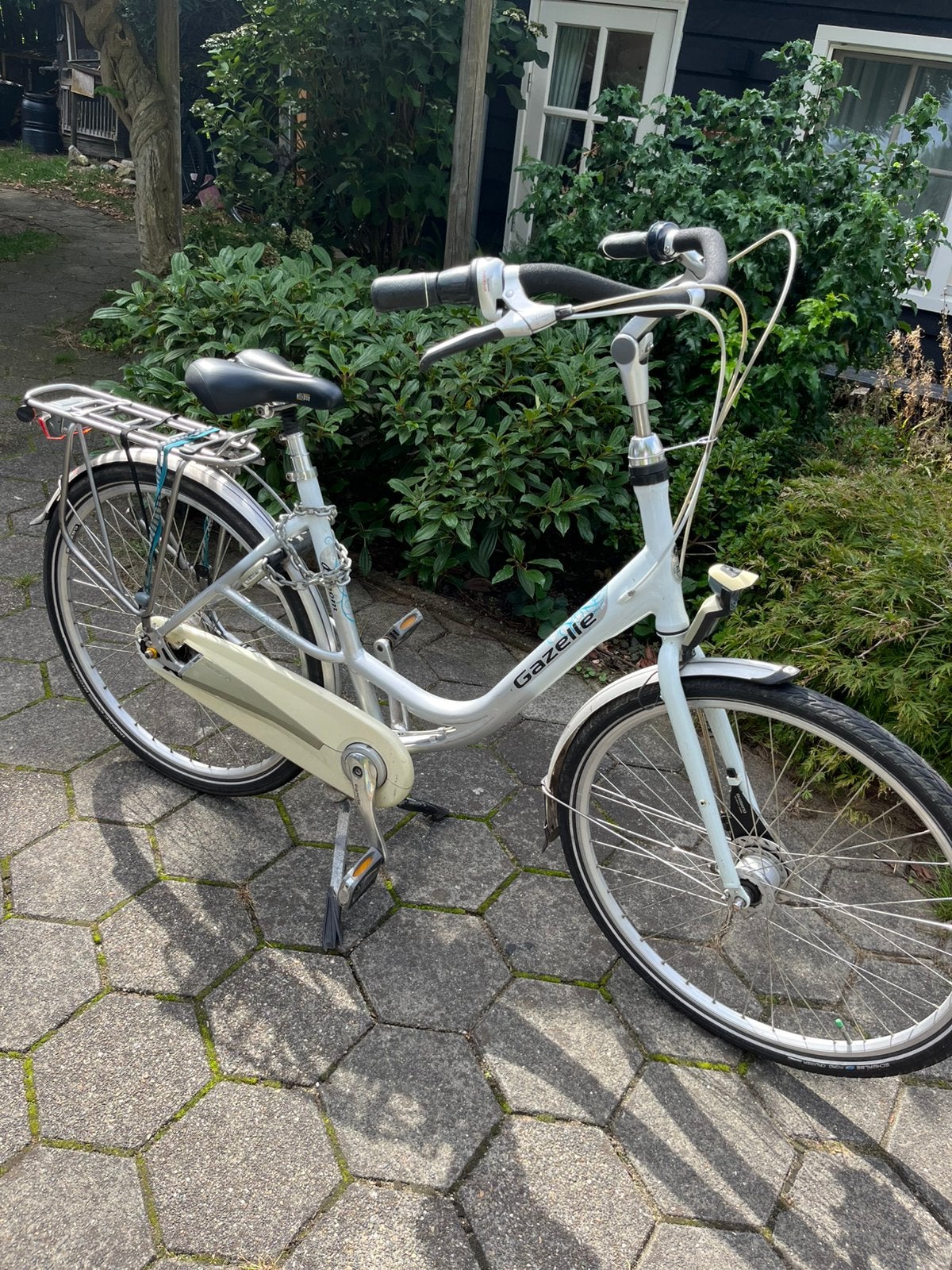Gazelle Bloom 7 versnellingen moederfiets!, Fietsen en Brommers, Fietsen | Dames | Moederfietsen, 2 zitjes, Gebruikt, Versnellingen