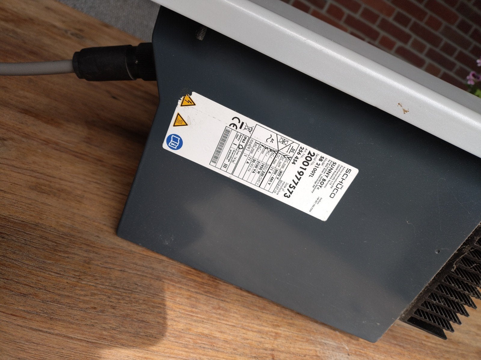 Goed werkende Schuco/SMA string omvormer 1950W, Ophalen, Gebruikt, Overige typen