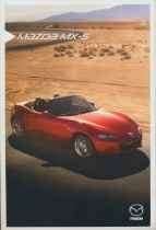 Mazda MX5 4e model fraaie originele brochure/auto folder 15, Boeken, Ophalen of Verzenden, Mazda