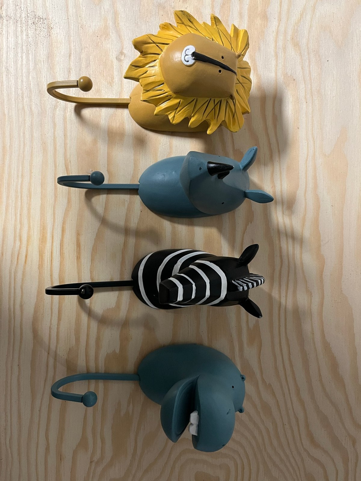 Grappige Dieren Kapstokhaken voor Kinderen - 18 cm, Ophalen, Nieuw, Kinderkapstok, Minder dan 100 cm