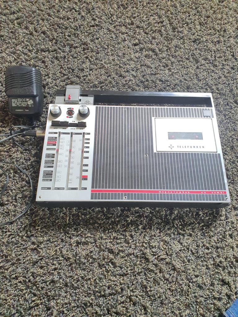 Telefunken radio cassetterecorder met defecten., Ophalen of Verzenden