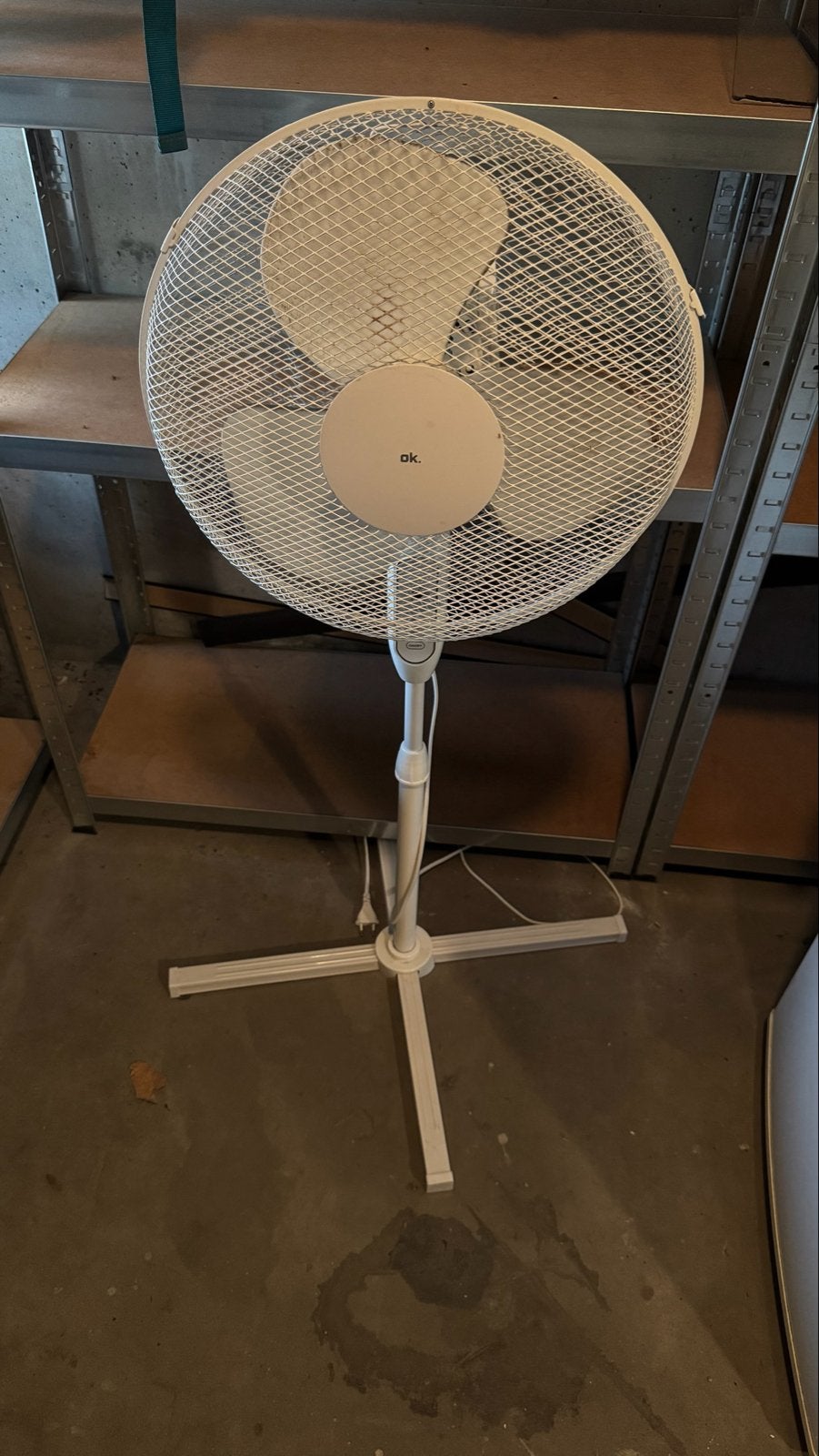 Ventilator 3 standen met timer en afstandsbediening, Ophalen of Verzenden, Ventilator met afstandsbediening, Gebruikt, Statiefventilator