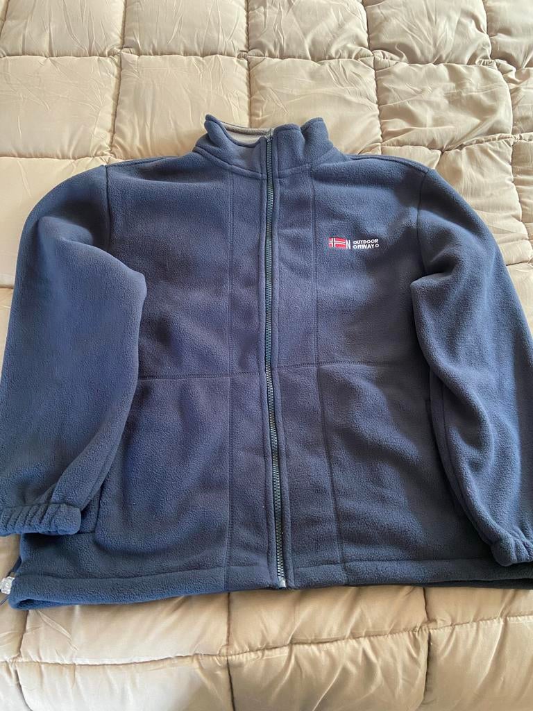 Nieuwe Fleece Jack Maat 3XL, Ophalen of Verzenden, Nieuw, Overige maten, Blauw