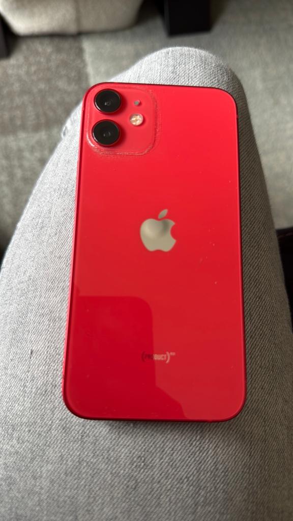 Iphone 12 mini rood, Ophalen, 86 %, IPhone 12 Mini, Zo goed als nieuw