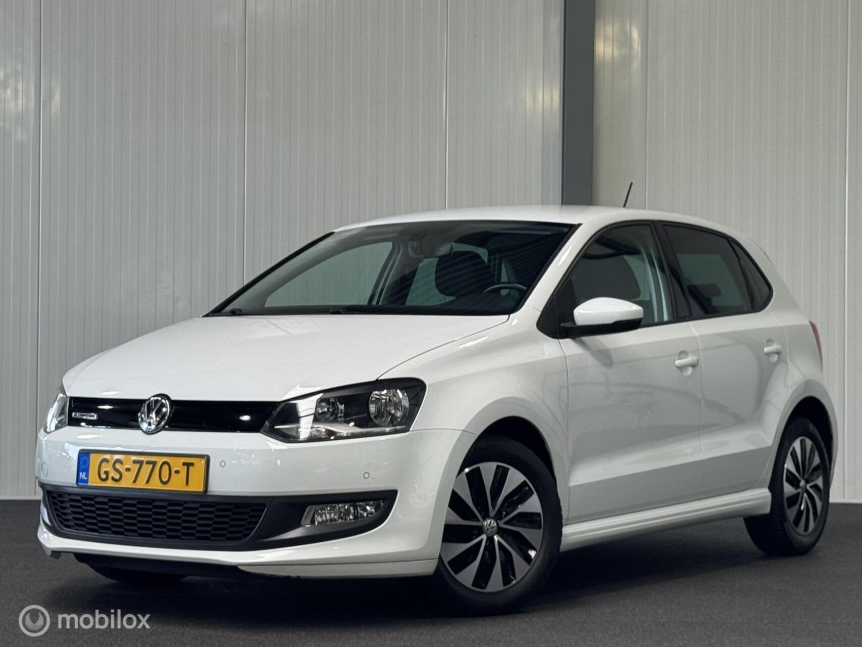 Volkswagen Polo 1.0 BlueMotion Ed. [ NAP cruise LM media ], Voorwielaandrijving, 95 pk, Wit, Origineel Nederlands