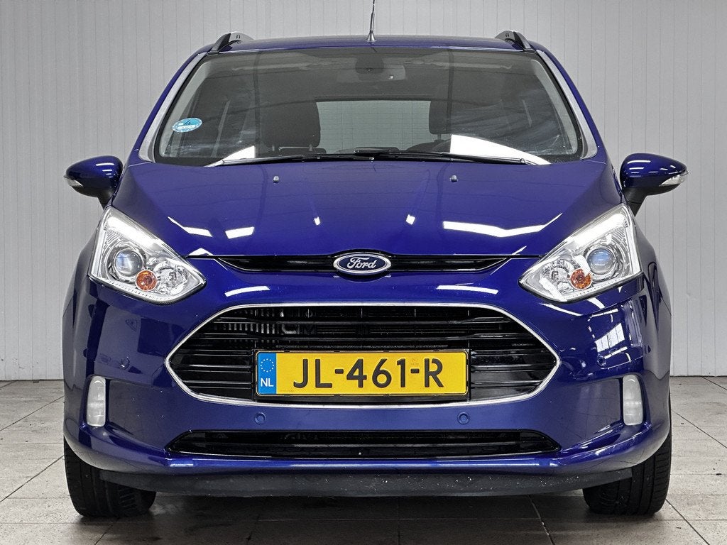 Ford B-MAX 1.0 EcoBoost Titanium /Pano-Dak /Trekhaak! /Camer, Auto's, Ford, Voorwielaandrijving, Stof, Gebruikt, Origineel Nederlands