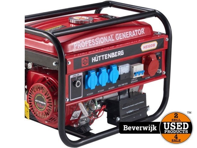 Huttenberg H8500W Generator 220/380v | NIEUW!, Flex Ltd., Nieuw, https://flex.com/contact-us, Nobelstraat 10, 5807 GA Oostrum LB, Limburg, Nederland