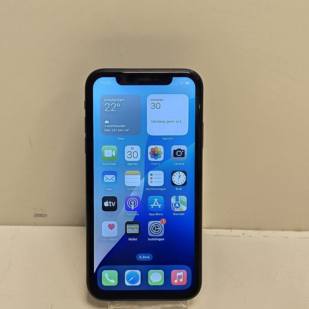Apple iPhone XR | 128GB | Zwart | A-Grade, Leidseplein 29, 1017 PS Amsterdam, Nederland, Verzenden, Zo goed als nieuw, Hanover.reception@euro.apple.com