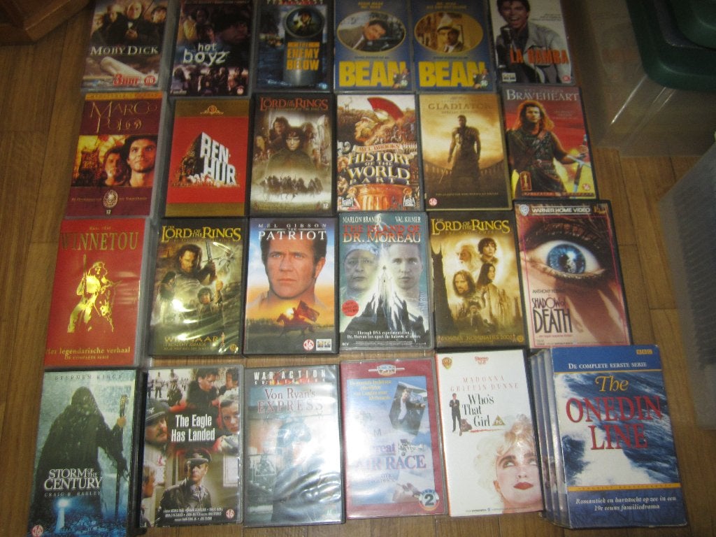 vhs films actie, Alle leeftijden, Ophalen of Verzenden, Gebruikt, Actie en Avontuur