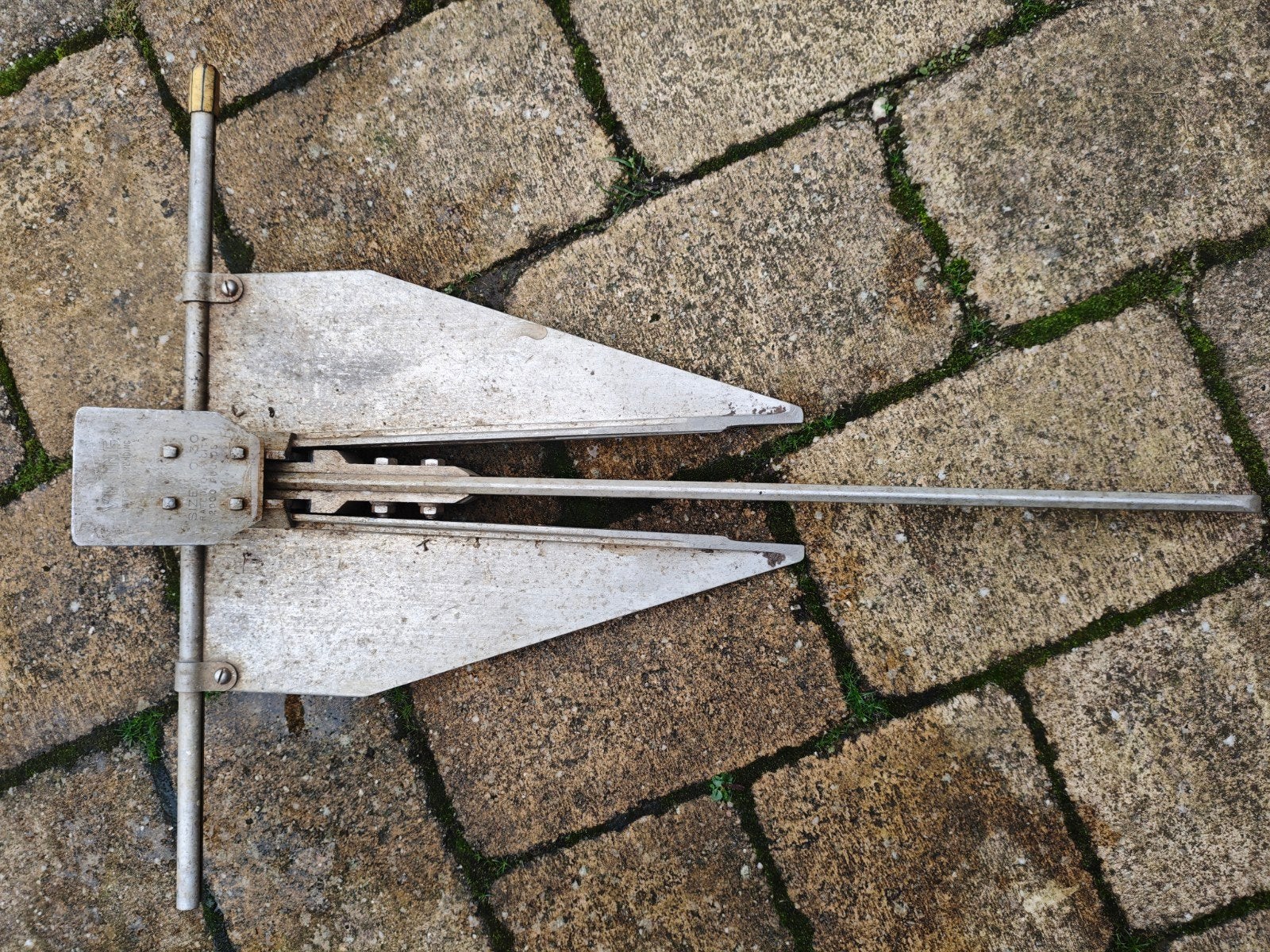 Viking Aluminium Anker Maat 30 - 2000 lbs, Ophalen, Gebruikt, Overige typen