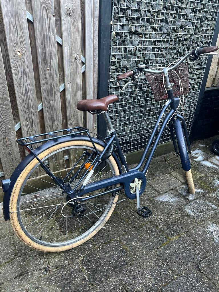 Damesfiets B'Twin, Fietsen en Brommers, Fietsen | Dames | Damesfietsen, 50 tot 53 cm, Ophalen, Overige merken, Gebruikt